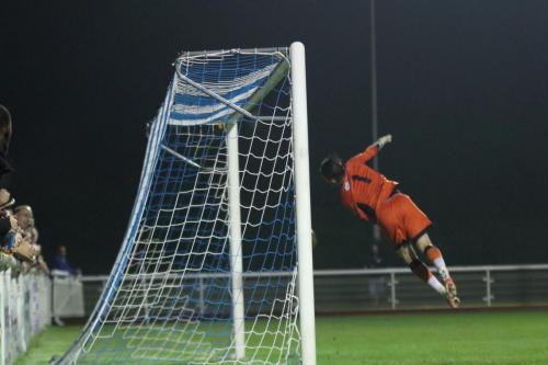 IMG 4426-Haringey-keeper-Tiernan-Parker-is-beaten-but-Lee-Chappells-free-kick-rebounds-to-safety-off-the-underside-of-the-crossbar