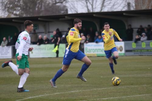 IMG 5686-Enfields-Jake-Cass-advances-on-goal