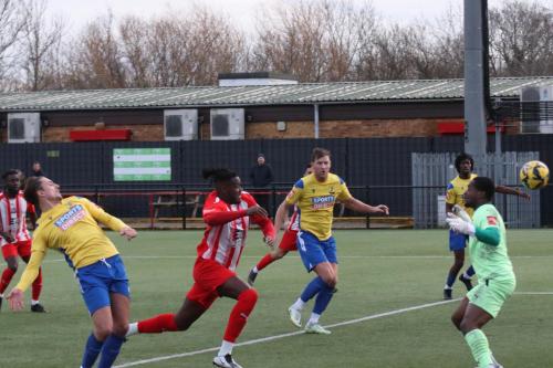 IMG 3014-Sam-Youngs-effort-beats-Joseph-Osaghae-for-the-third-Enfield-goal