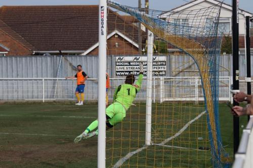 IMG 7615-Canveys-Rhys-Byrne-tips-a-shot-round-the-post