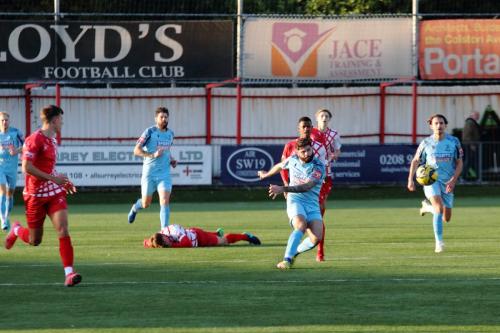 IMG 0873-Jake-Cass-shoots-from-just-inside-the-Carshalton-half
