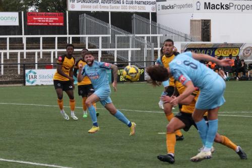 IMG 9824-Enfields-Sam-Youngs-heads-across-goal