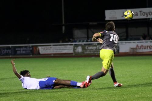 IMG 7811-Andre-Coker-appeals-for-a-penalty-as-Elliott-Ronto-clears