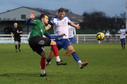 IMG 2717-Danny-Dudley-clears-from-Adam-Cunnington