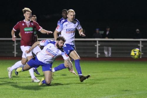 IMG 9177-Jake-Cass-sends-a-diving-header-just-wide