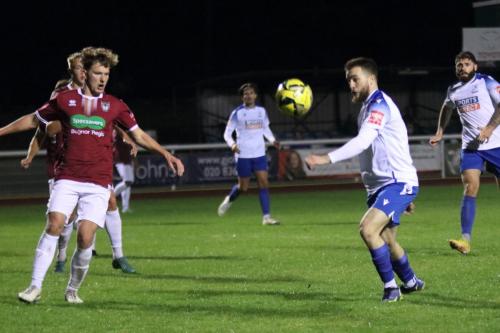 IMG 9349-Bilal-Sayoud-lines-up-a-shot-as-Josh-McCormick-covers