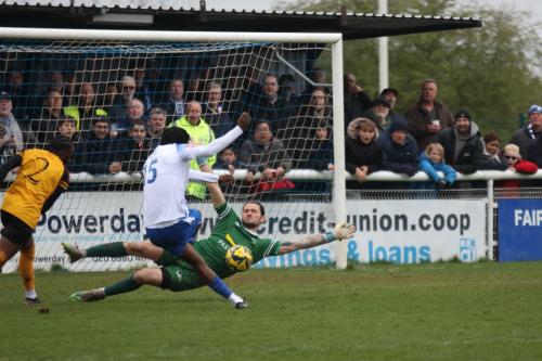 IMG 7298-Crays-Shaun-Rowley-saves-from-Andre-Coker