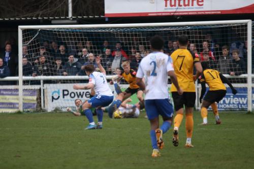 IMG 7968-Enfields-Lewis-Taaffe-7-hits-his-shot-against-team-mate-Adam-Cunnington