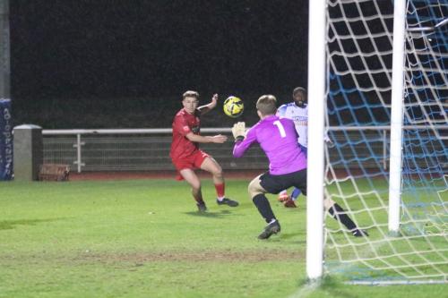 IMG 6428-Harrow-keeper-Jacob-Knightbridge-parries-a-crossshot-from-Mo-Kamara-but-the-ball-falls-to-Khale-Da-Costa-for-the-opening-goal