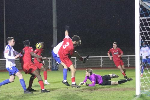 IMG 6429-Harrow-keeper-Jacob-Knightbridge-parries-a-crossshot-from-Mo-Kamara-but-the-ball-falls-to-Khale-Da-Costa-for-the-opening-goal