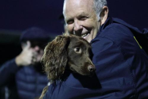 IMG 0841-One-of-Enfields-four-legged-fans-with-his-owner