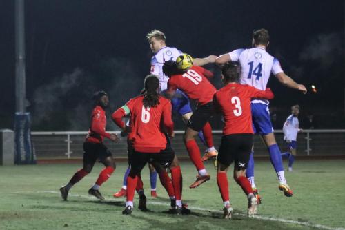 IMG 3318-Enfields-James-Richmond-and-Adam-Cunnington-R-challenge-at-a-set-piece