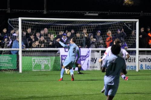 IMG 8484-Casuals-keeper-Eddie-Allan-saves-from-Sam-Youngs