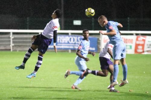 IMG 8624-Joe-Payne-heads-clear-from-Ruben-Carvalho