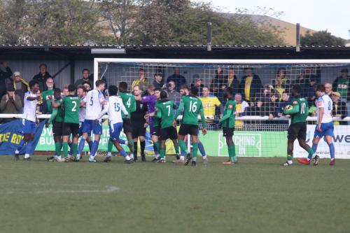 IMG 8961-Tempers-flare-after-Haringey-are-given-a-penalty-in-stoppage-time