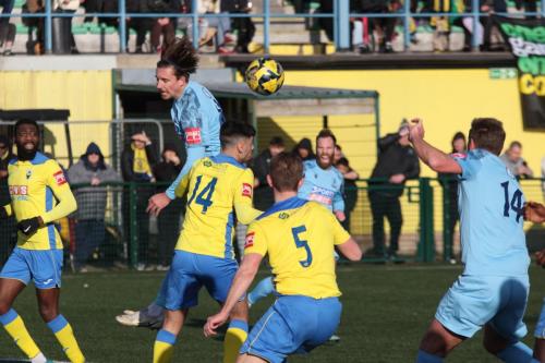 IMG 2316-Enfields-Sam-Youngs-2nd-L-challenges-at-a-set-piece