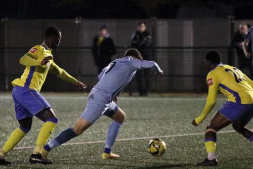 IMG 1137-Jake-Cass-Challenged-by-Jorge-Djassi-Sambu-L-and-William-Dupray