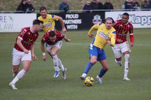 IMG 6196-L-R-Alfie-young-Adam-Cunnington-rear-Tom-Champion-Sam-Youngs-and-Tyrique-Hyde
