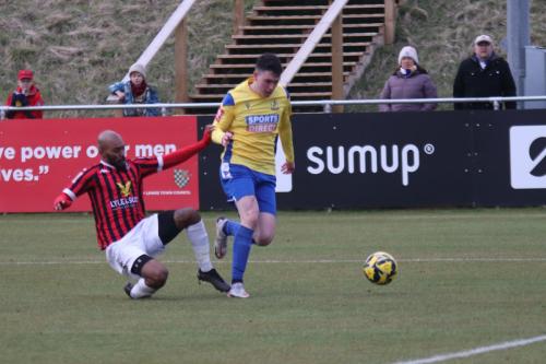 IMG 6222-Ryan-Gondoh-times-his-tackle-on-Marcus-Wyllie-perfectly