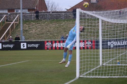 IMG 6317-Enfields-only-real-chance-of-the-game-is-tipped-over-by-Lewis-Carey