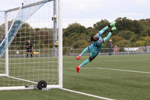 IMG 8170-Amadou-Tangara-has-no-chance-with-Bilal-Sayouds-shot-for-the-fifth-Enfield-goal