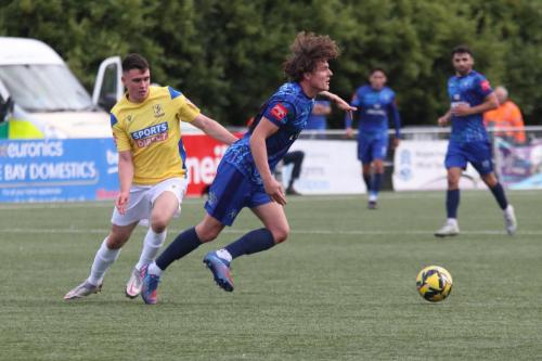 IMG 8195-Margates-Harry-Hudson-clears-from-Marcus-Wyllie