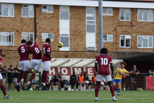 IMG 7135-Lyle-Della-Verdes-free-kick-gives-Enfield-an-early-lead