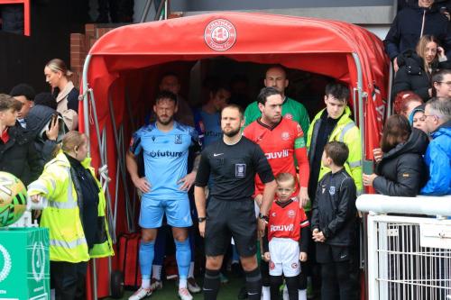 IMG 2918-Captains-Scott-Thomas-L-and-Jack-Evans-prepare-to-lead-out-the-teams