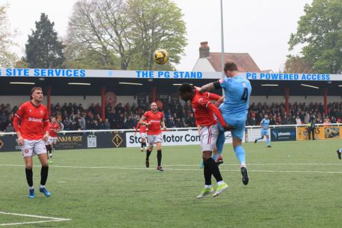 IMG 3162-Scott-Thomas-heads-across-goal-for-Marcus-Wyllie-to-finish-but-the-goal-was-disallowed-for-an-offside-that-seemed-very-tight