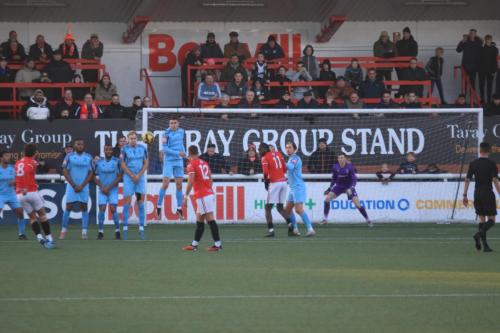 IMG 4729-Jack-Evans-curls-the-ball-over-the-wall-for-the-opening-goal