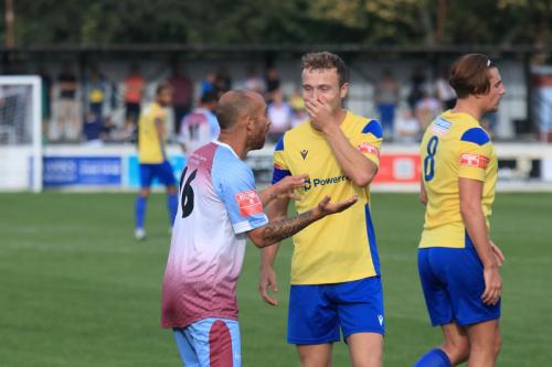 IMG 2251-After-conceding-a-penalty-Cheshams-ex-Enfield-man-Scott-Shulton-pleads-his-innocence