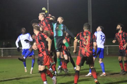 IMG 5920-Regent-keeper-Lewis-Greene-punches-clear