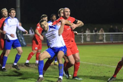 IMG 7850-Enfields-Taylor-McKenzie-tussles-with-Matt-Johns