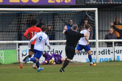 IMG 9232-Rhys-Forster-saves-an-early-Lewes-effort