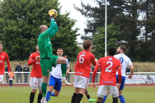 IMG 2417-Chathams-Mitchell-Beeney-collects-a-cross