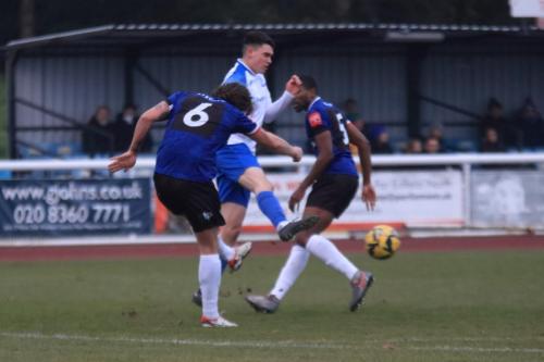 IMG 5430-Harry-Hudson-clears-from-Marcus-Wyllie-and-Tyrone-Sterling-R