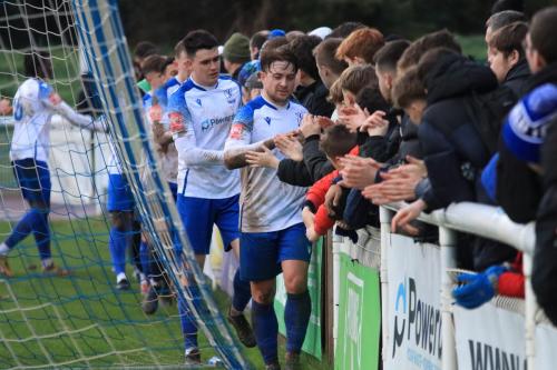 IMG 9220-Lewis-Taaffe-leads-the-post-game-handshakes-with-supporters