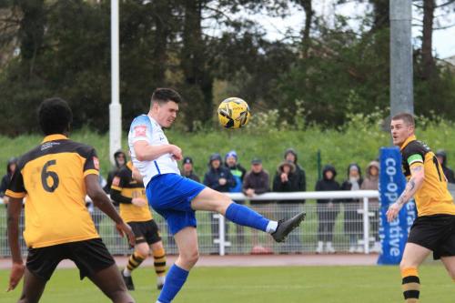 IMG 1129-Marcus-Wyllie-heads-narrowly-wide