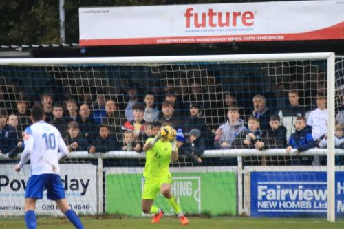 IMG 4065-Hastings-Charlie-Grainger-saves-the-follow-up-from-a-blocked-free-kick