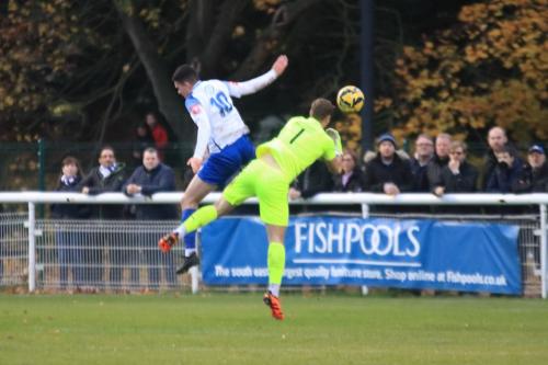 IMG 4152-Marcus-Wyllie-is-penalised-for-a-challenge-on-Charlie-Grainger