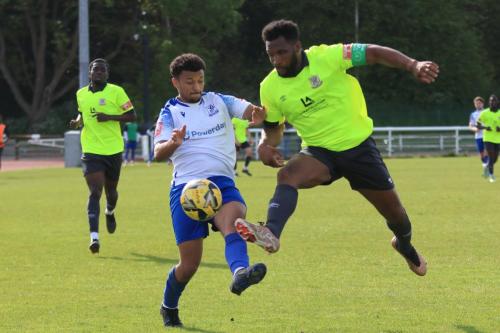 IMG 2174-Rickie-Hayles-clears-from-Dylan-Adjei-Hersey