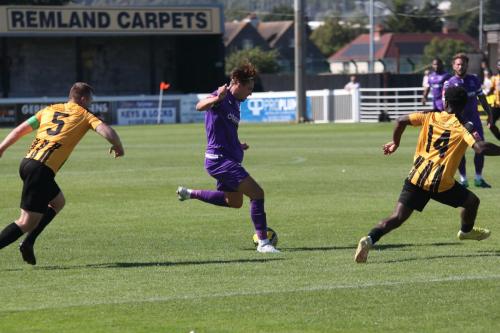 IMG 0370-Sam-Youngs-shoots-just-off-target