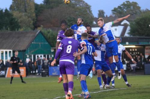 IMG 3633-Hornchurchs-Quentin-Monville-and-Ryan-Scott-challenge-Josh-Keeya-and-Joshua-Okotcha