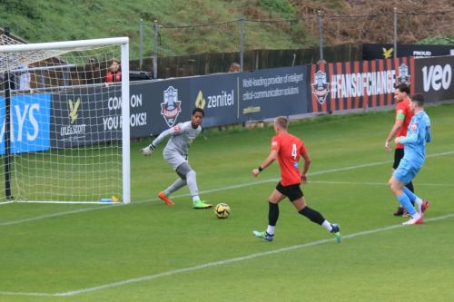 IMG 2725-A-cross-from-the-Enfield-right-passes-harmlessly-through-the-six-yard-box