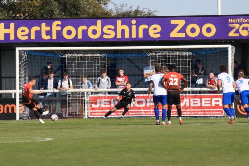 IMG 4006-Dan-Lawlor-sends-Rhys-Forster-the-wrong-way-from-the-penalty-spot-for-the-games-only-goal