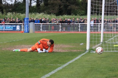IMG 9569-St-Albans-Michael-Johnson-turns-a-shot-round-the-post