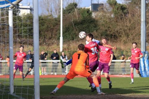 IMG 7730-Angels-Ethan-Sutcliffe-challenges-an-Enfield-attacker