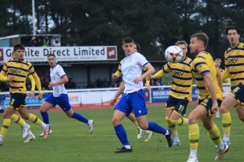 IMG 6007-Torquays-Jordan-Dyer-chests-the-ball-out-of-play