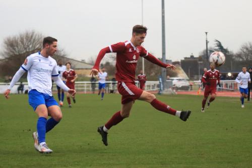 IMG 6241-Frankie-Edwards-clears-from-Jake-Hutchinson