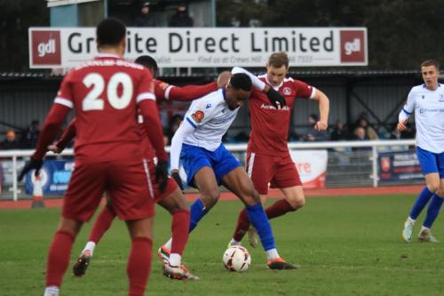 IMG 6266-Bayley-Brown-challenged-by-Paul-Appiah-and-Ruaridh-Donaldson-R